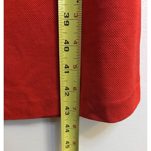 DIANE VON FURSTENBERG Red Ruched Side Sheath Midi Dress XS/S Knit Party Holiday - Picture 8 of 11